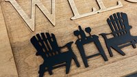 Welcome to Our Cottage Sign (Personalized)