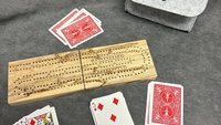 Folding Travel Cribbage Board