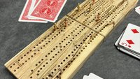 Folding Travel Cribbage Board