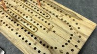 Folding Travel Cribbage Board