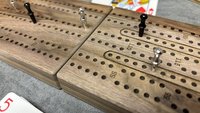 Folding Travel Cribbage Board