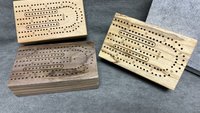 Folding Travel Cribbage Board