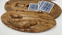 Fishing Cribbage Board:  The Ultimate Fishing-themed Cribbage Adventure