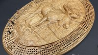 Moose Cribbage Board:  Elevating the Wilderness Lovers Game Nights
