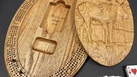Moose Cribbage Board:  Elevating the Wilderness Lovers Game Nights