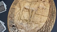 Moose Cribbage Board:  Elevating the Wilderness Lovers Game Nights