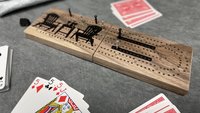 Muskoka / Adirondack Folding Travel Cribbage Board