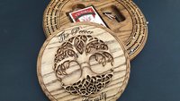 Tree of Life Cribbage Board Game: Fusion of Family, Elegance & Art