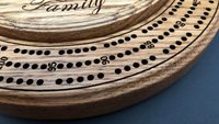 Tree of Life Cribbage Board Game: Fusion of Family, Elegance & Art