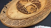Personalized Tree of Life Cribbage Board: Elevate Your Game Nights