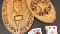 Personalized Tree of Life Cribbage Board: Elevate Your Game Nights
