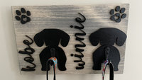 Dog Leash / Lead Hanger (Personalized for your fur-baby)