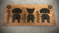 Dog Leash / Lead Hanger (Personalized for your fur-baby)