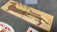 Wiener Dog (Mini Dachsund) Folding Travel Cribbage Board