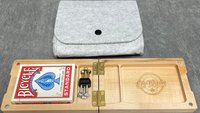 Wiener Dog (Mini Dachsund) Folding Travel Cribbage Board