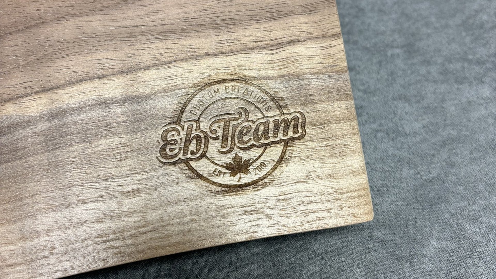 Small Custom Lake Live Edge Sign (Personalized)