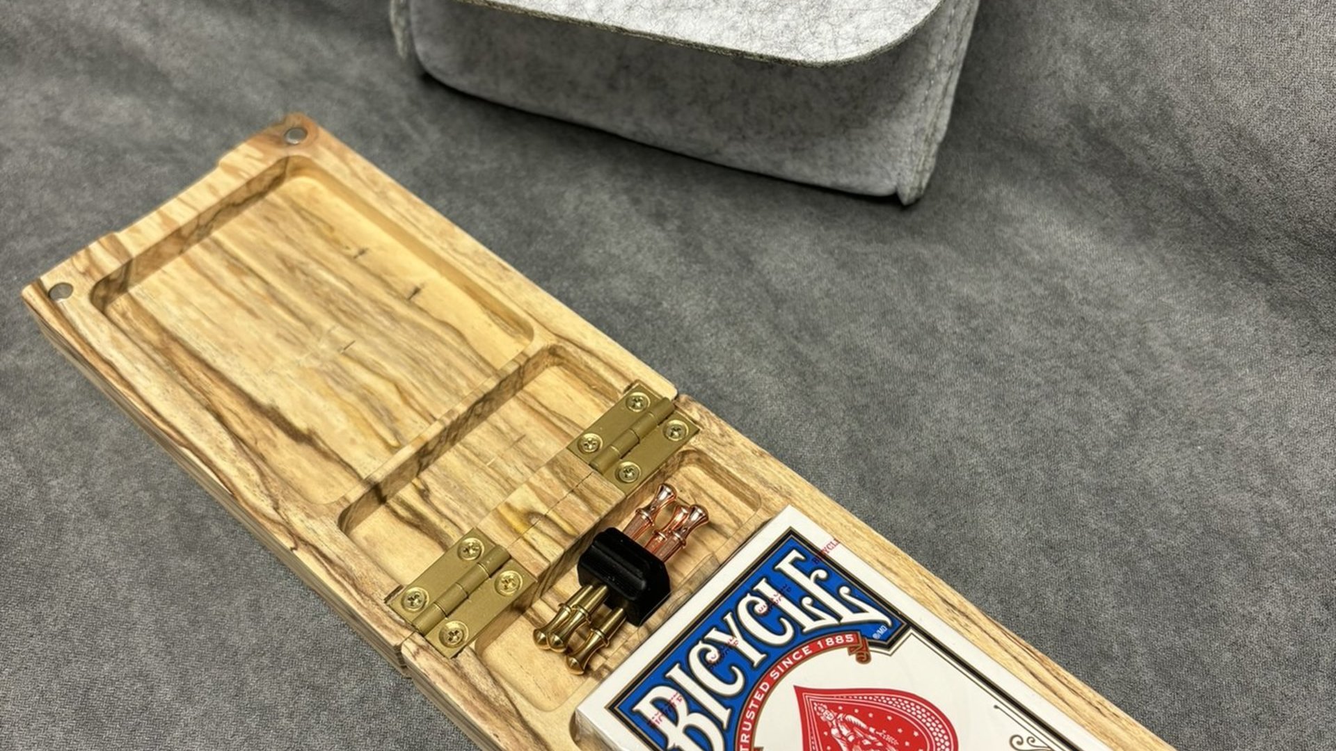 Folding Travel Cribbage Board