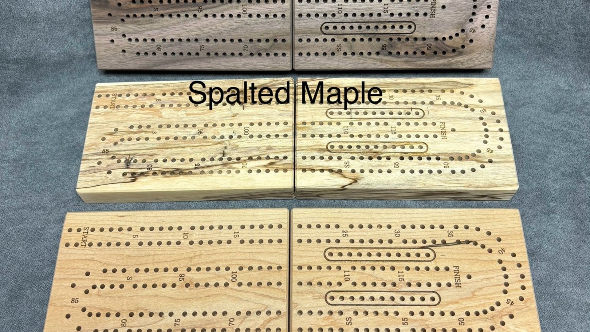 Folding Travel Cribbage Board