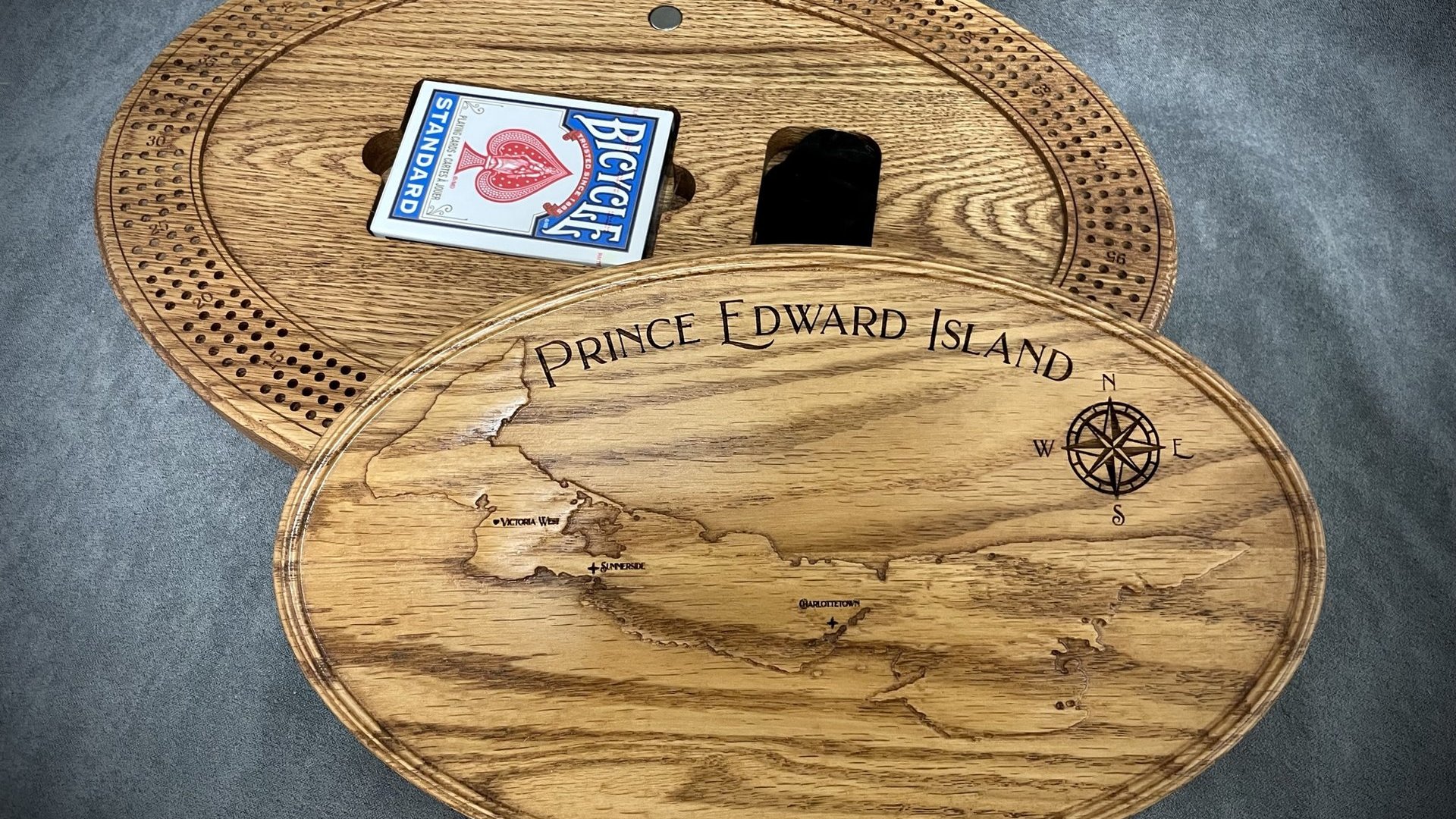 Prince Edward Island Cribbage Board Game (Personalized)