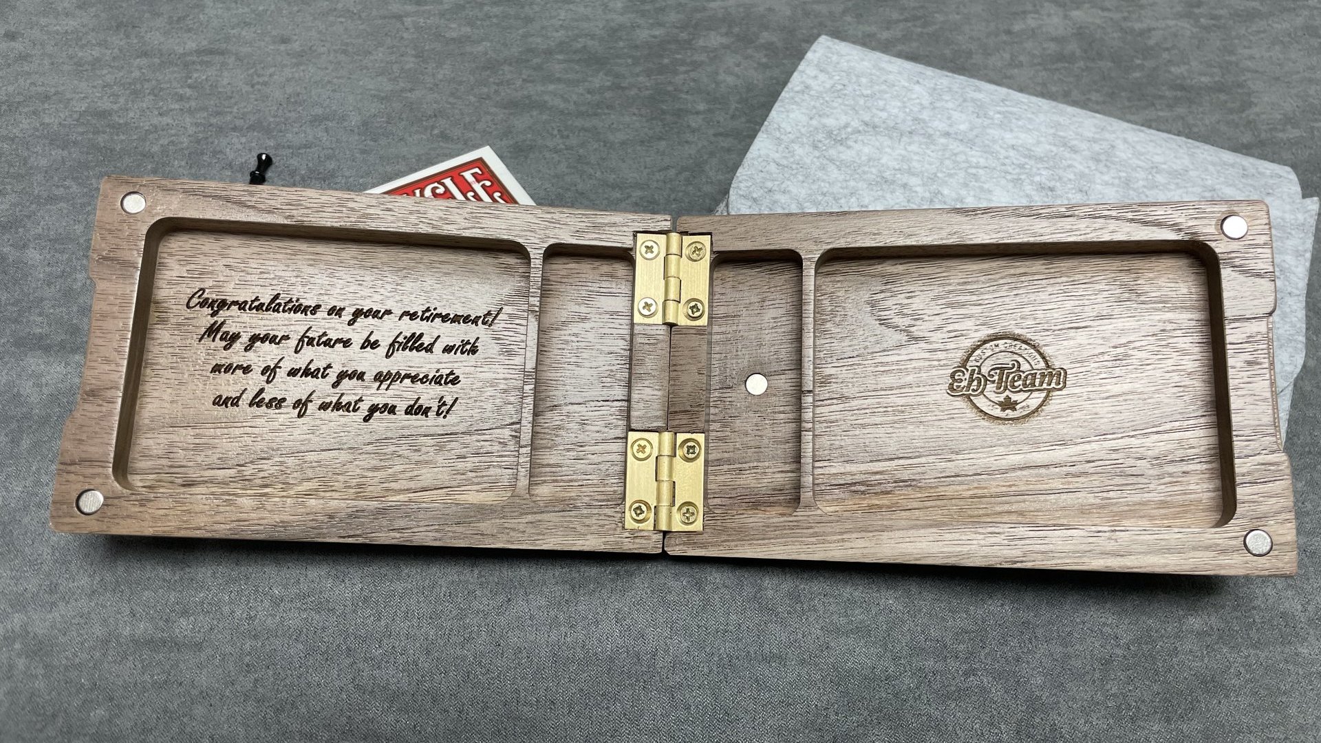 Muskoka / Adirondack Folding Travel Cribbage Board