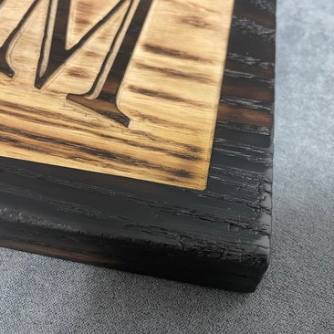 Cigar and Whisky Sign (Personalized)